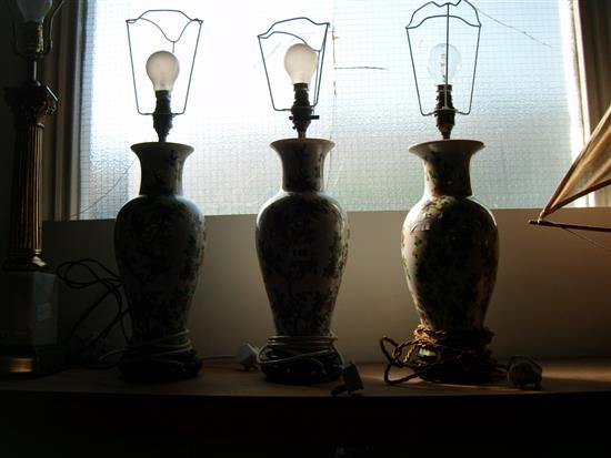 Set of 3 lamps